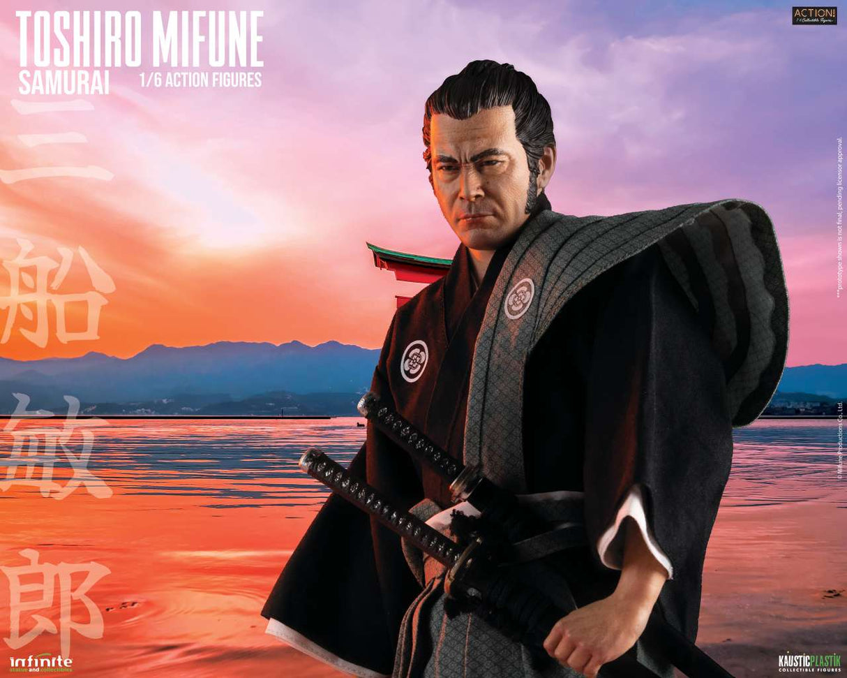 Infinite Statue / Kaustic Plastik Toshiro Mifune Samurai 1/6 Actionfigur