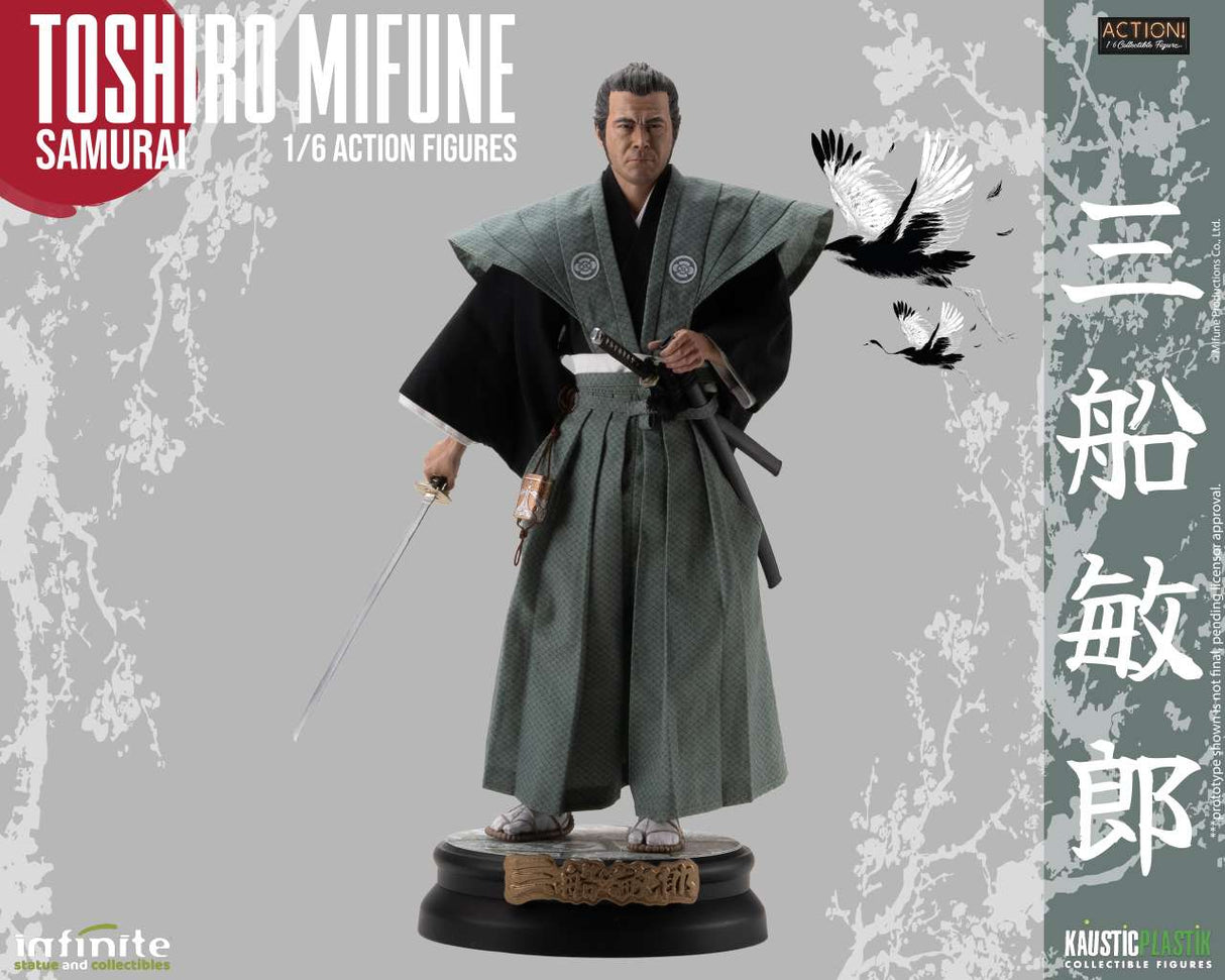 Infinite Statue / Kaustic Plastik Toshiro Mifune Samurai 1/6 Actionfigur