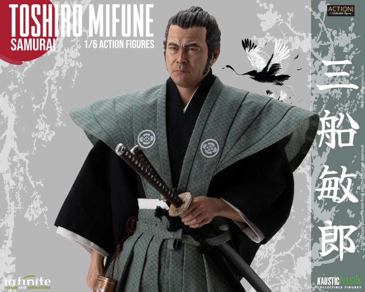 Infinite Statue / Kaustic Plastik Toshiro Mifune Samurai 1/6 Actionfigur