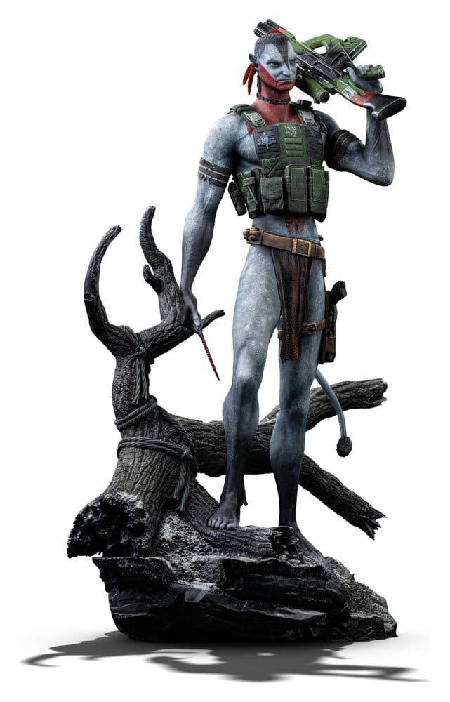 Iron Studios Avatar 3 Fire and Ash Art Miles Quaritch 1/10 Scale Statue