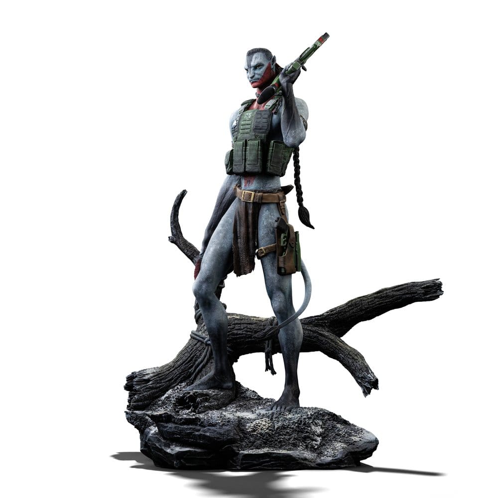 Iron Studios Avatar 3 Fire and Ash Art Miles Quaritch 1/10 Scale Statue