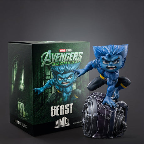 Iron Studios Avengers Doomsday Beast (Hank McCoy) MiniCo Minifigur