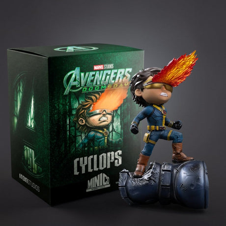 Iron Studios Avengers Doomsday Cyclops (Scott Summers) MiniCo Minifigur