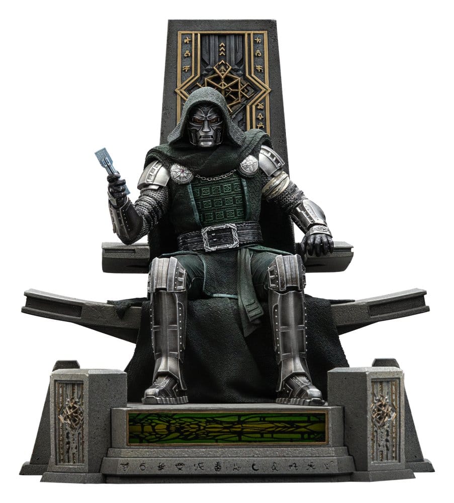 Iron Studios Avengers Doomsday Doctor Doom On Throne Art Scale 1/10 Statue