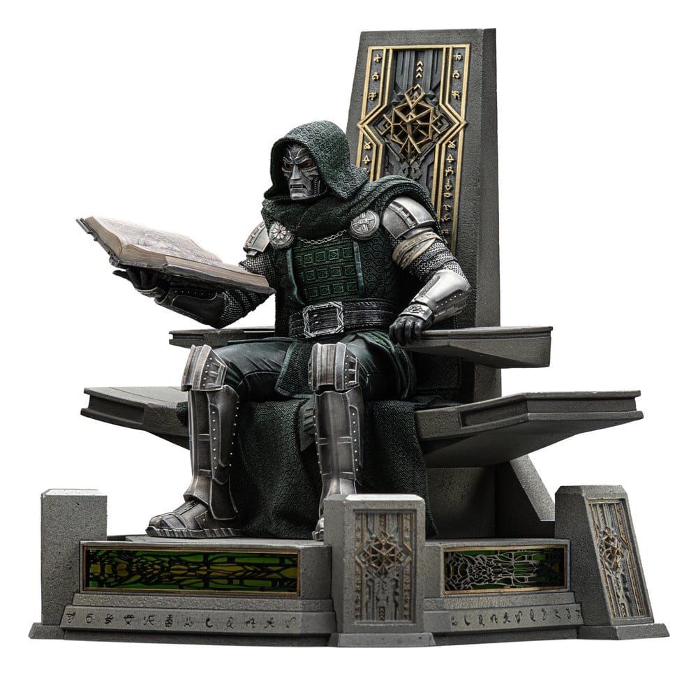 Iron Studios Avengers Doomsday Doctor Doom On Throne Art Scale 1/10 Statue