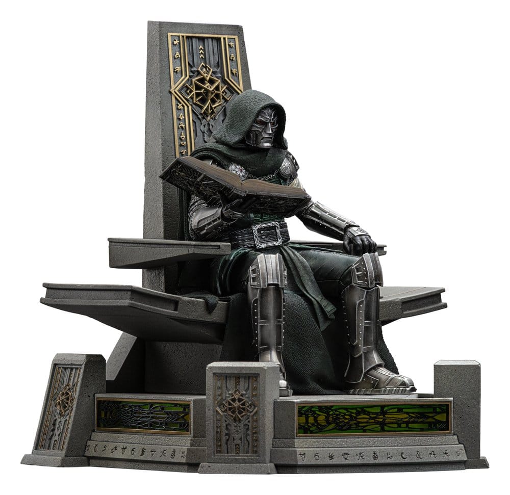 Iron Studios Avengers Doomsday Doctor Doom On Throne Art Scale 1/10 Statue