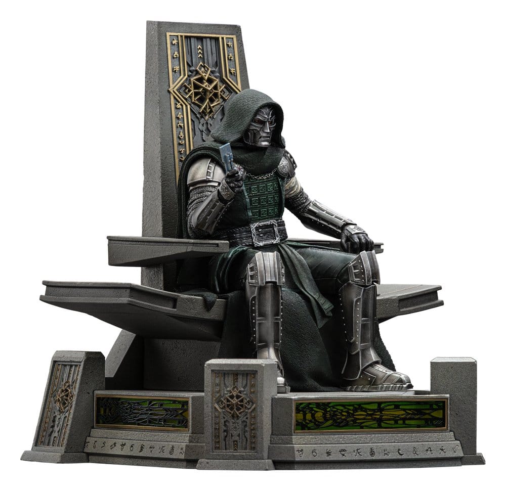 Iron Studios Avengers Doomsday Doctor Doom On Throne Art Scale 1/10 Statue