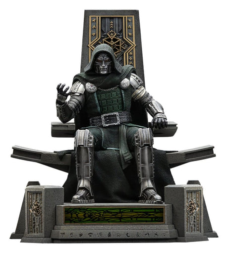 Iron Studios Avengers Doomsday Doctor Doom On Throne Art Scale 1/10 Statue