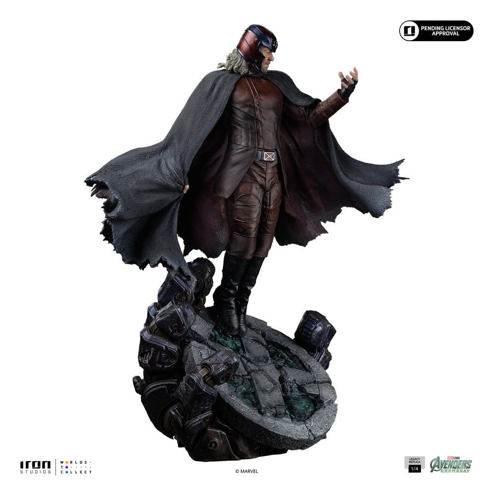 Iron Studios Avengers Doomsday Magneto Legacy Replik 1/4 Statue