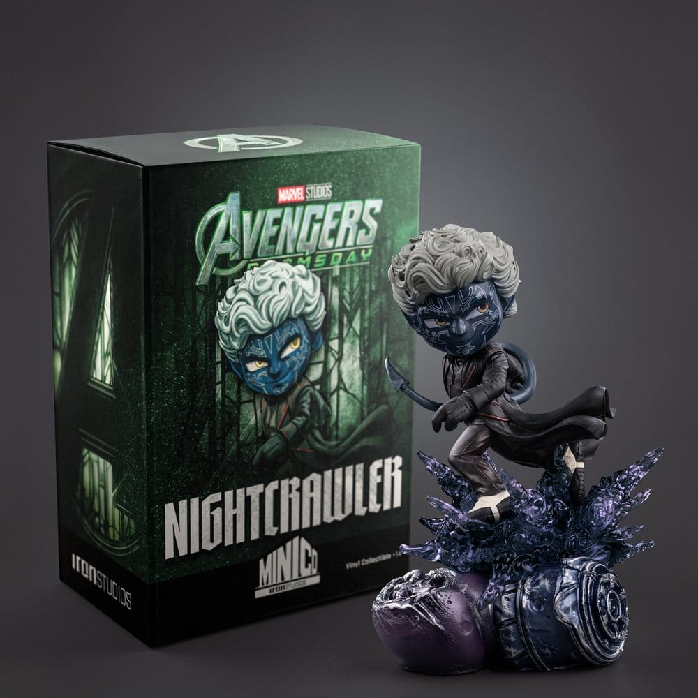 Iron Studios Avengers Doomsday Nightcrawler (Kurt Wagner) MiniCo Minifigur
