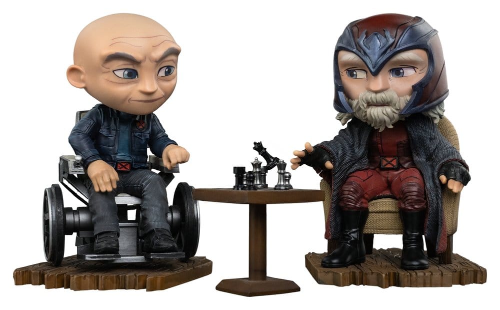 Iron Studios Avengers Doomsday Xavier und Magneto MiniCo Minifigur