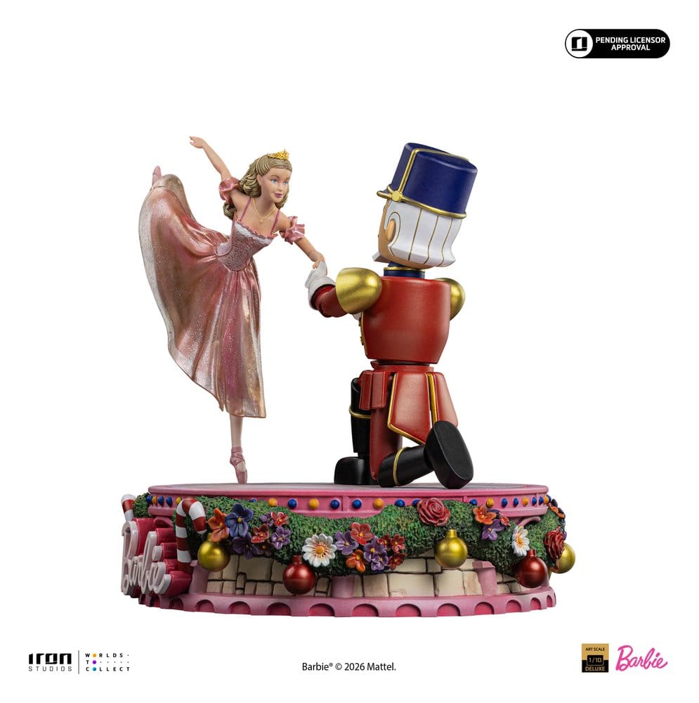 Iron Studios Barbie Barbie Nussknacker (25th Anniversary) Barbie Deluxe Art Scale 1/10 Statue