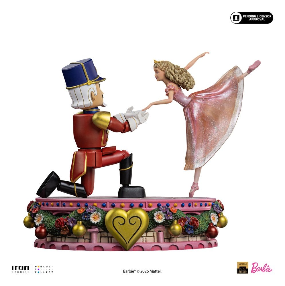 Iron Studios Barbie Barbie Nussknacker (25th Anniversary) Barbie Deluxe Art Scale 1/10 Statue