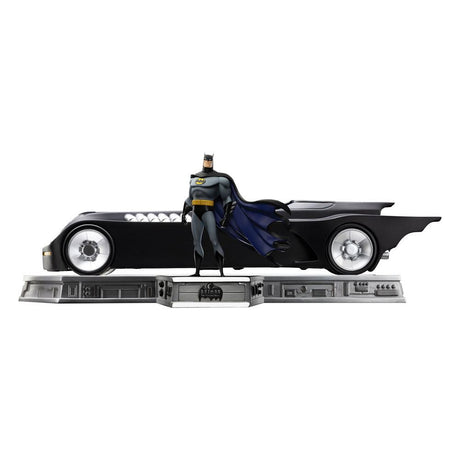 Iron Studios Batman The Animated Series (1992) Batman and Batmobile 1/10 Deluxe Statue