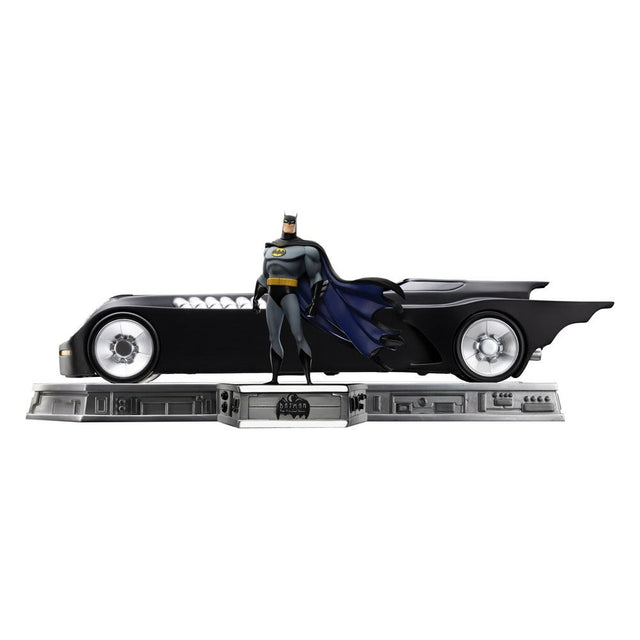 Iron Studios Batman The Animated Series (1992) Batman and Batmobile 1/10 Deluxe Statue