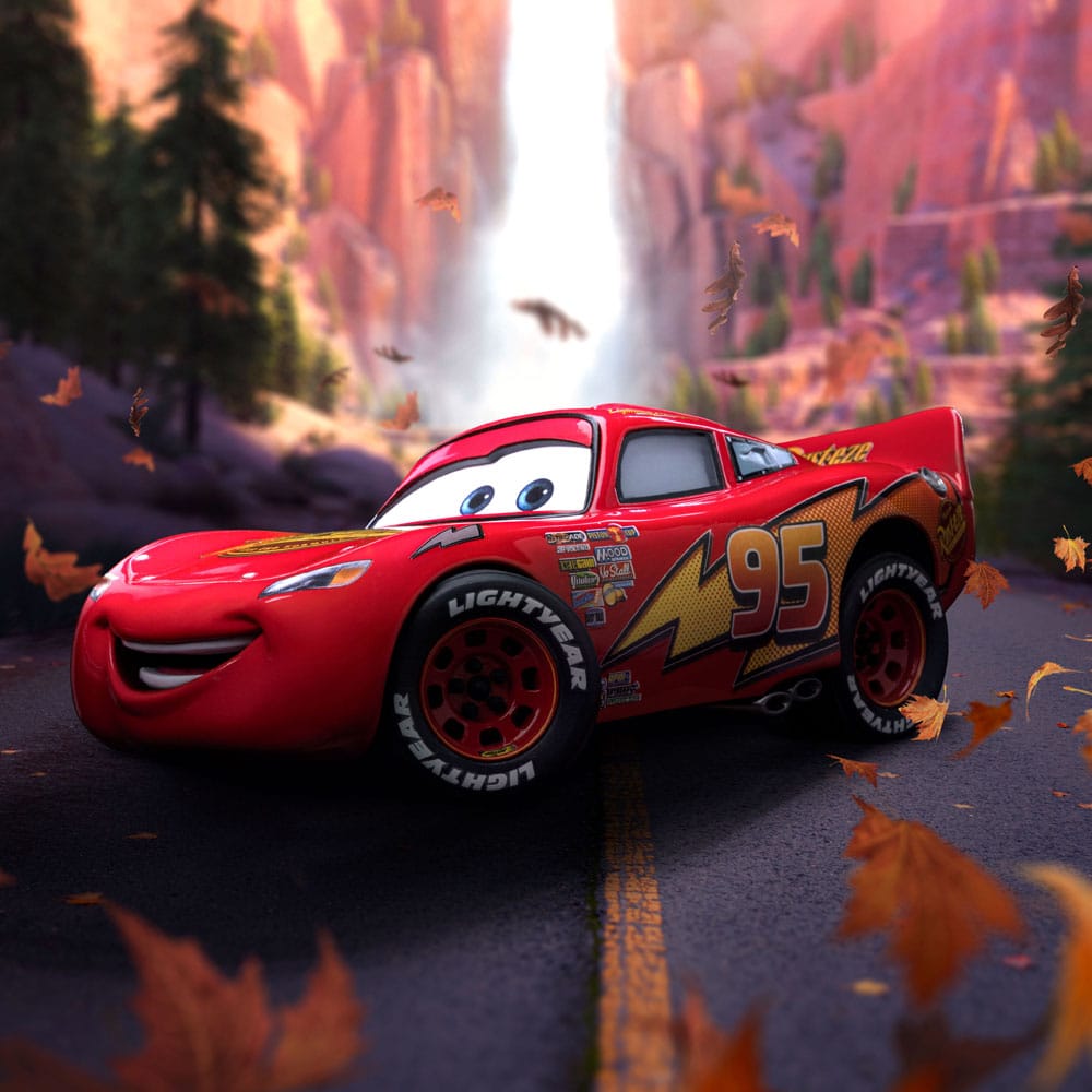 Iron Studios Cars Art Scale Lightning Mcqueen 1/10 Statue