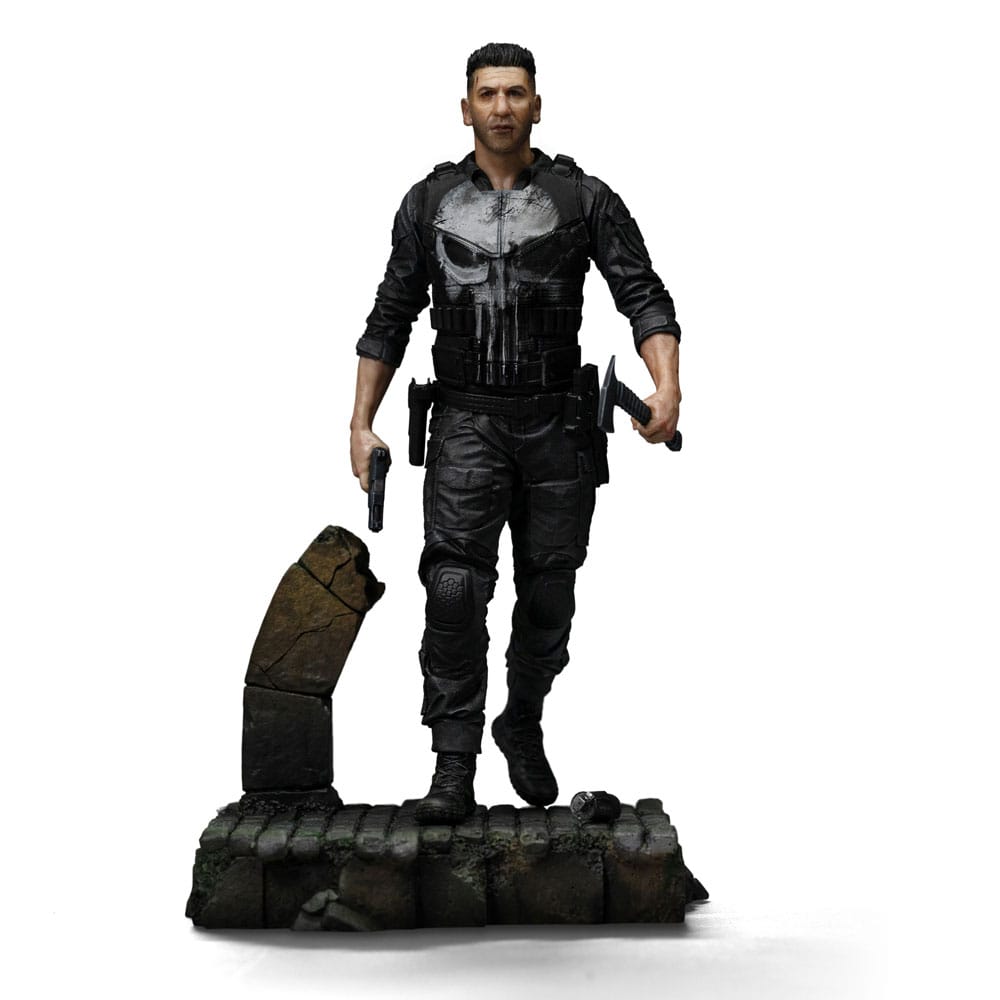 Iron Studios Daredevil Born Again Art Scale Punisher 1/10 Statue