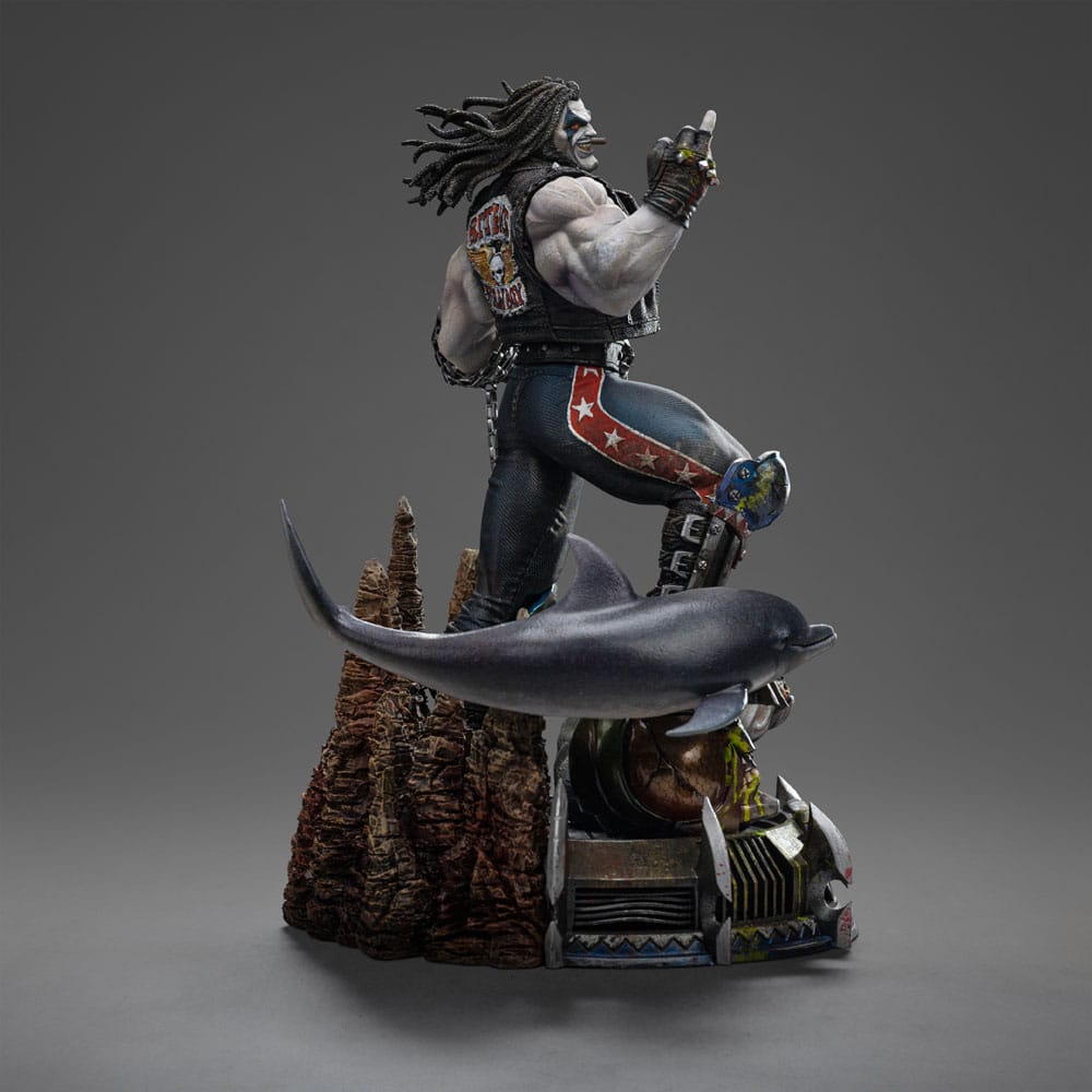 Iron Studios DC Comics Art Scale Statue Lobo Unleashed 1/10 Statue