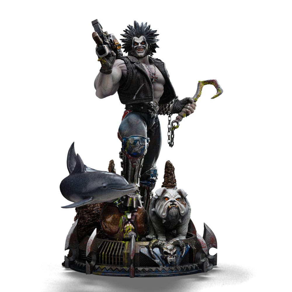 Iron Studios DC Comics Art Scale Statue Lobo Unleashed 1/10 Statue