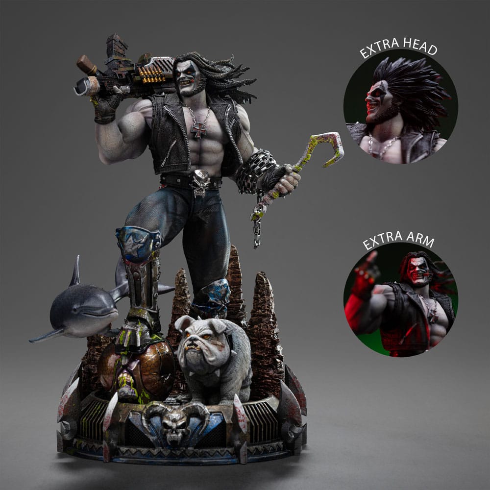 Iron Studios DC Comics Art Scale Statue Lobo Unleashed 1/10 Statue