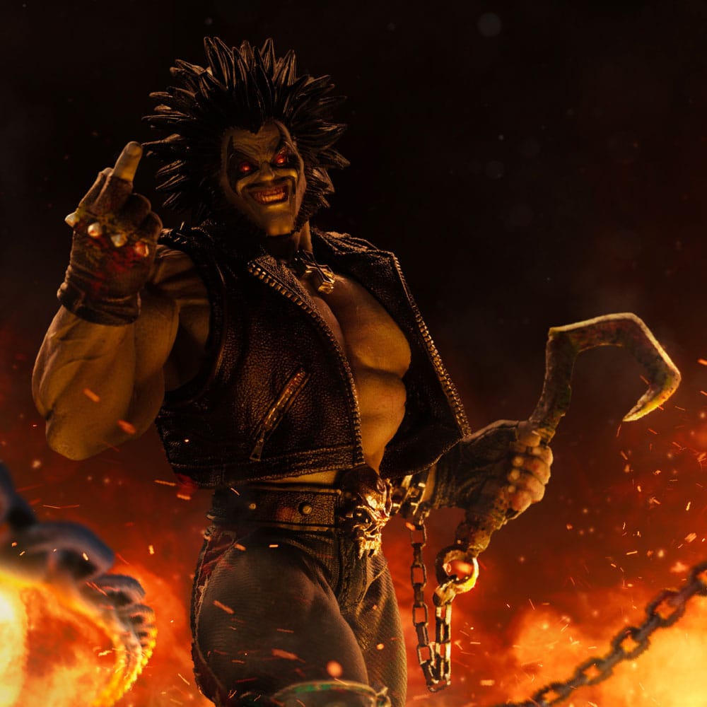Iron Studios DC Comics Art Scale Statue Lobo Unleashed 1/10 Statue