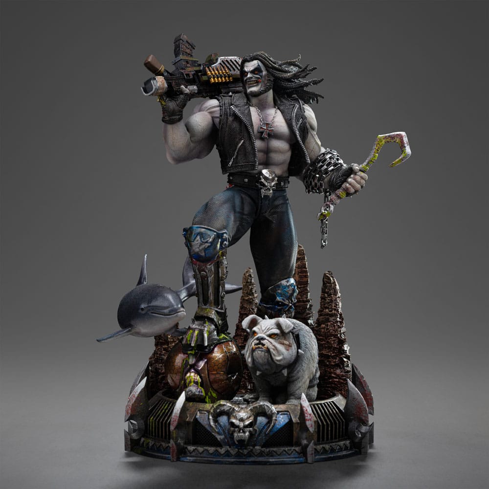Iron Studios DC Comics Art Scale Statue Lobo Unleashed 1/10 Statue