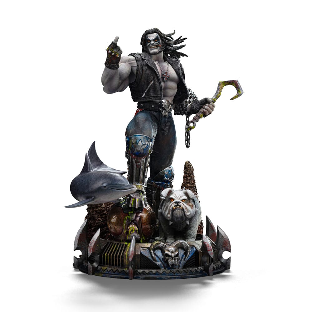 Iron Studios DC Comics Art Scale Statue Lobo Unleashed 1/10 Statue