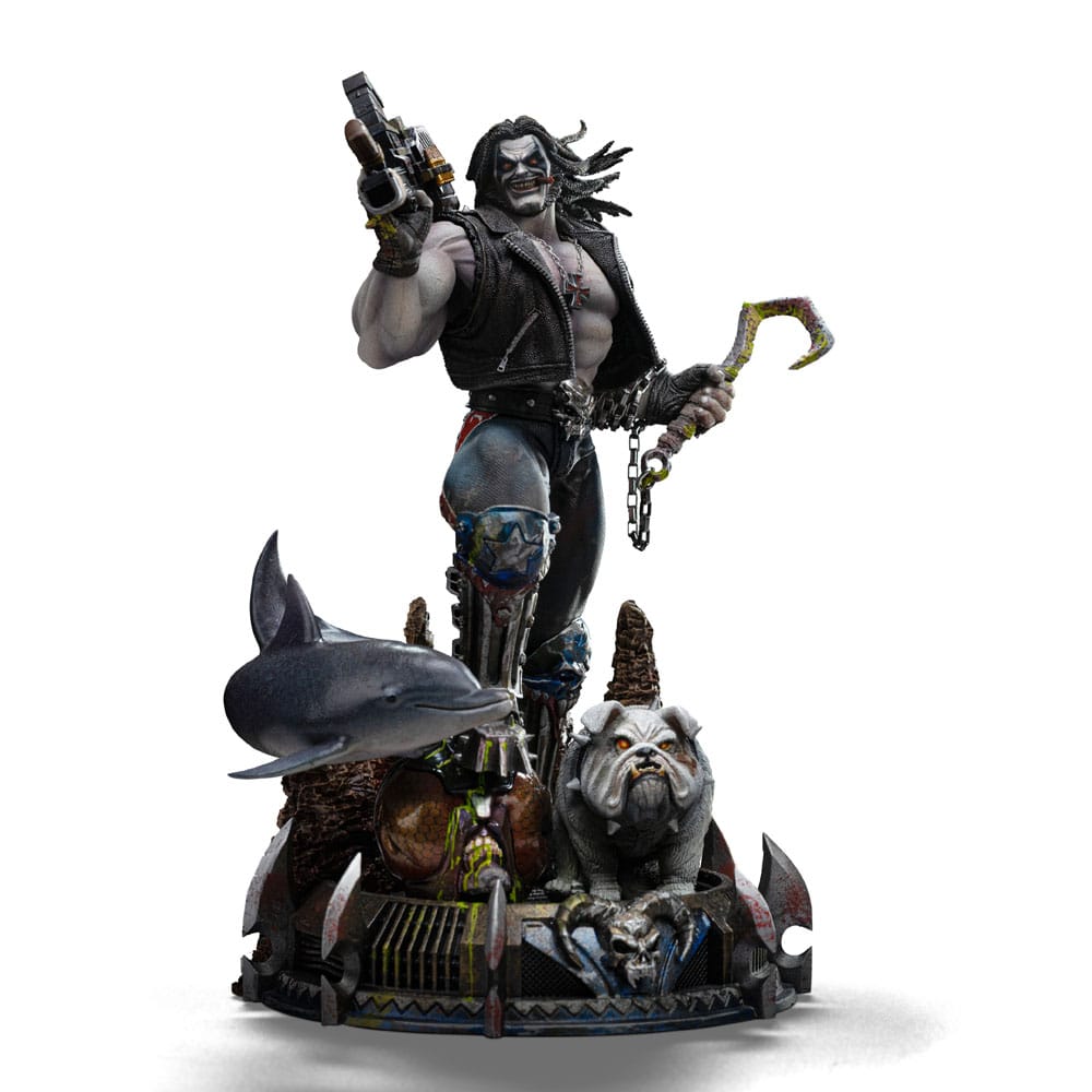 Iron Studios DC Comics Art Scale Statue Lobo Unleashed 1/10 Statue