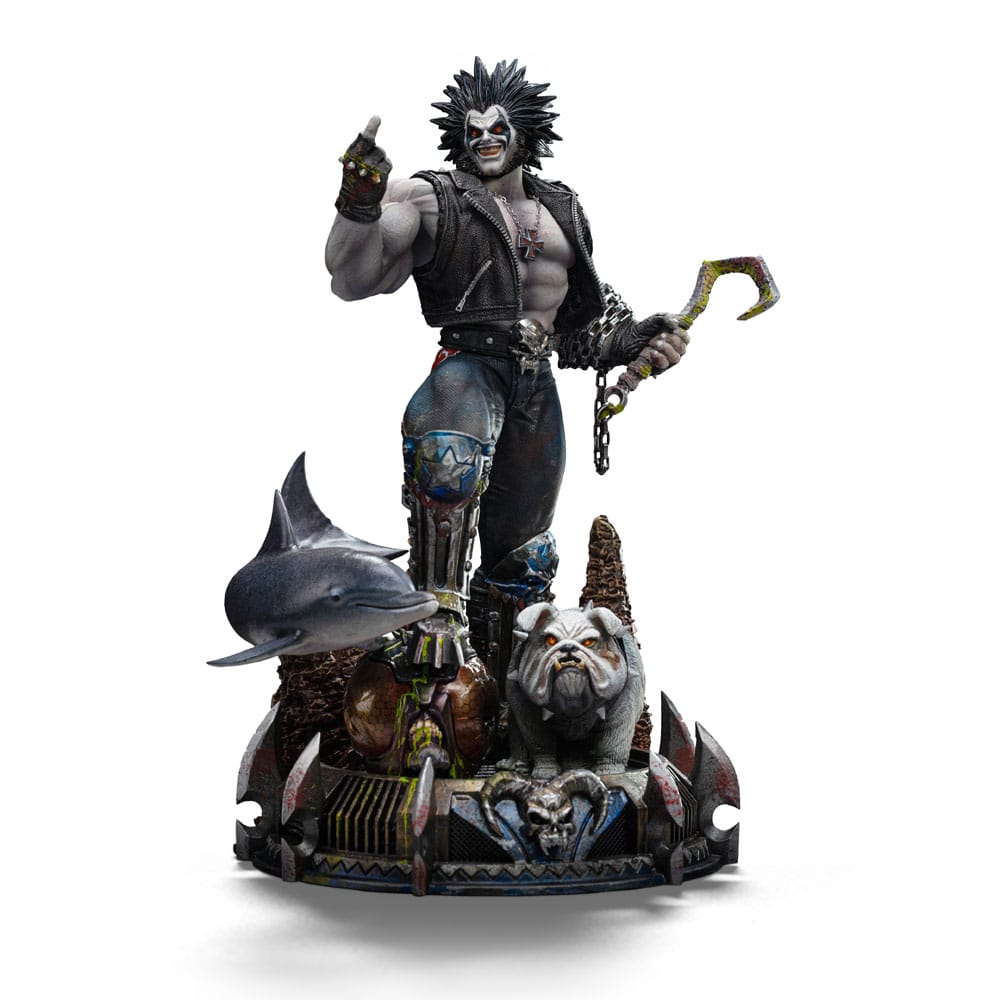 Iron Studios DC Comics Art Scale Statue Lobo Unleashed 1/10 Statue