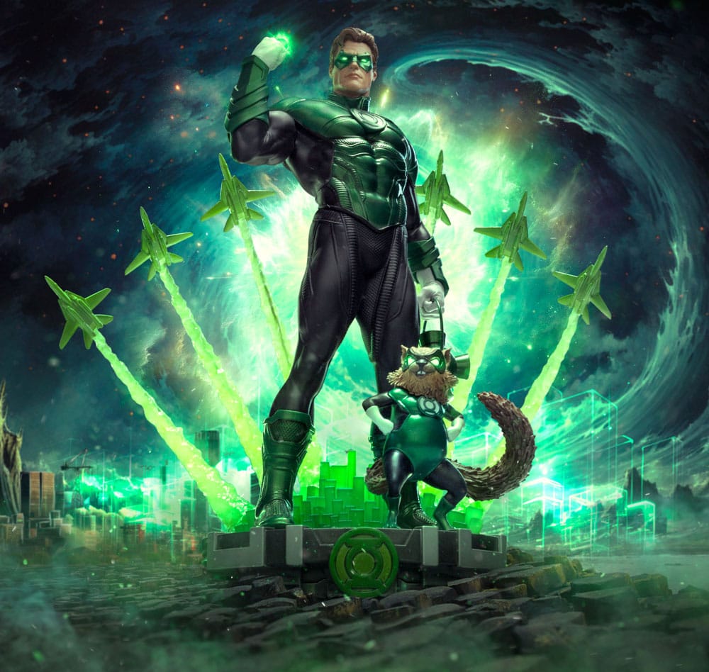 Iron Studios DC Comics Green Lantern Unleashed Art Scale Deluxe 1/10 Statue