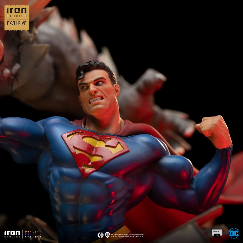 Iron Studios DC Comics Superman vs Doomsday BDS Art Scale Exclusive 1/10 Statue