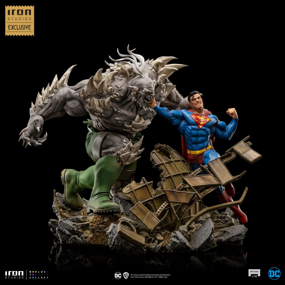 Iron Studios DC Comics Superman vs Doomsday BDS Art Scale Exclusive 1/10 Statue