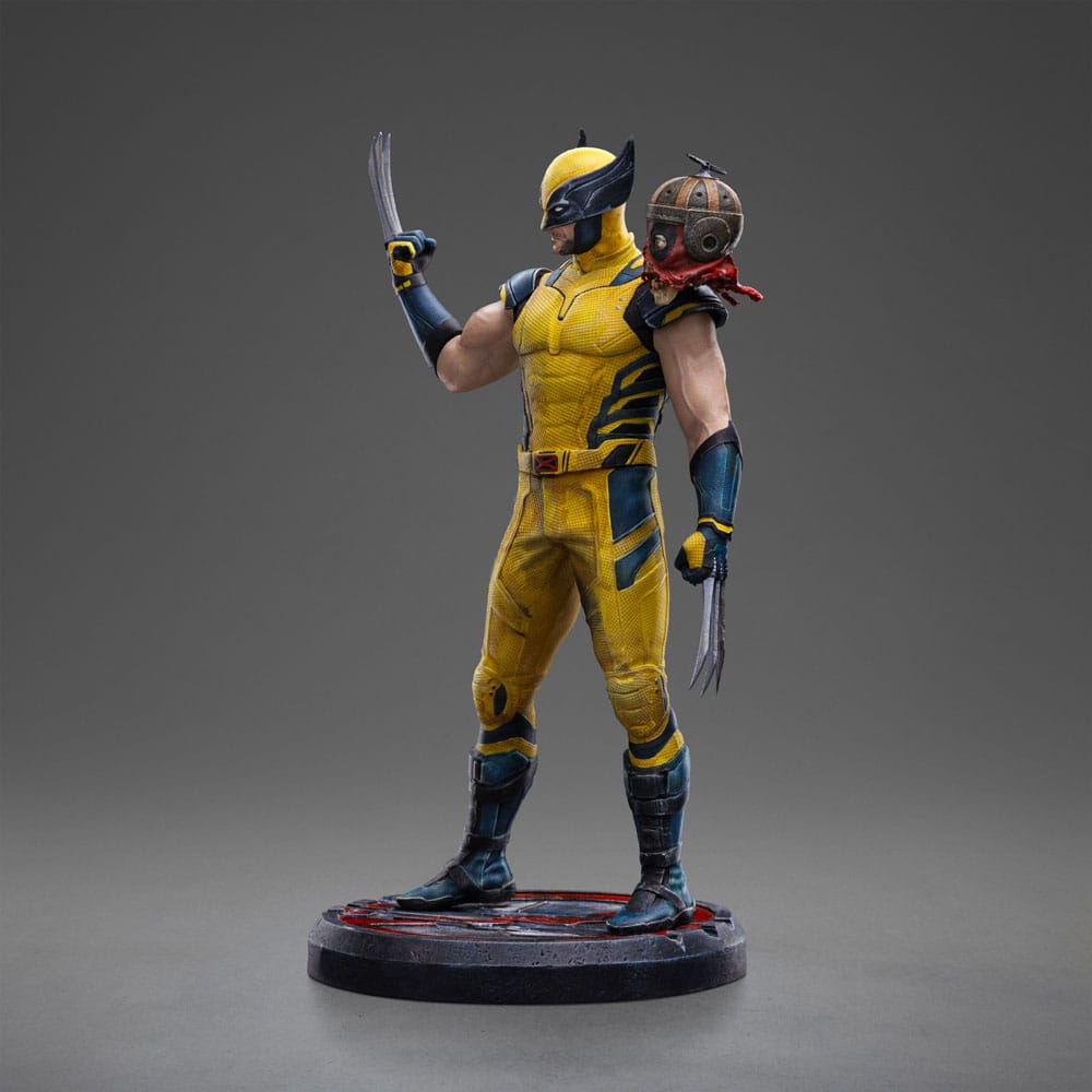 Iron Studios Deadpool 3 Wolverine Headpool Art Scale 1/10 Statue