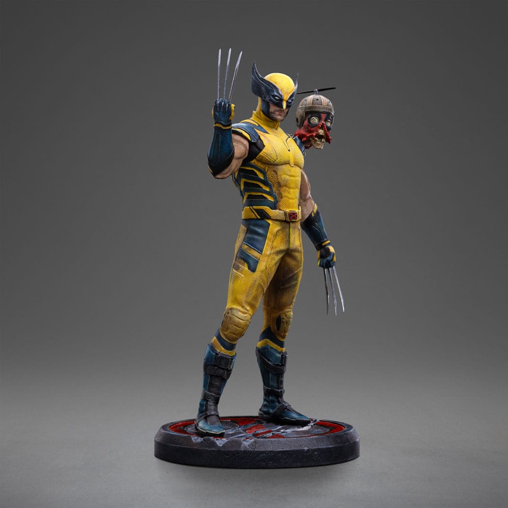Iron Studios Deadpool 3 Wolverine Headpool Art Scale 1/10 Statue