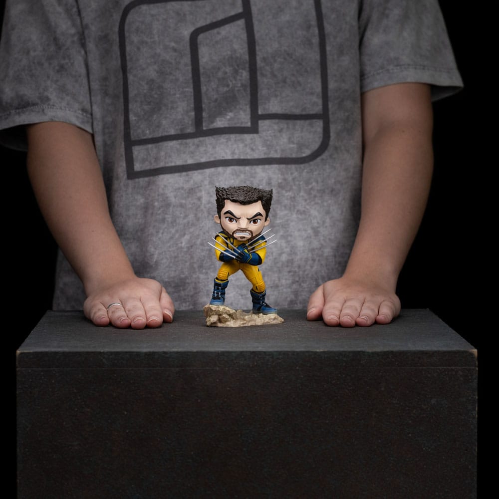 Iron Studios Deadpool & Wolverine Mini Co. PVC Figur Wolverine Unmasked 14 cm