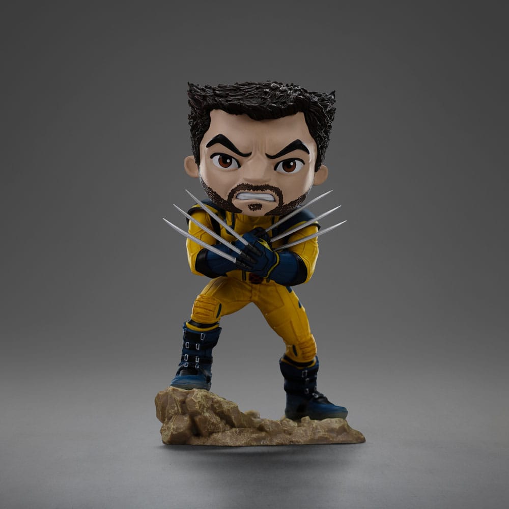 Iron Studios Deadpool & Wolverine Mini Co. PVC Figur Wolverine Unmasked 14 cm