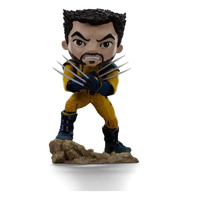 Iron Studios Deadpool & Wolverine Mini Co. PVC Figur Wolverine Unmasked 14 cm