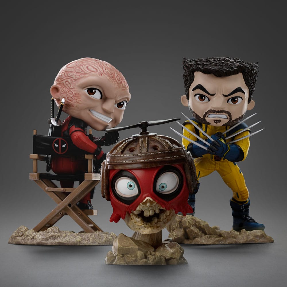 Iron Studios Deadpool & Wolverine Mini Co. PVC Figur Wolverine Unmasked 14 cm