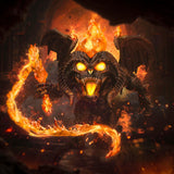 Iron Studios Der Herr der Ringe Balrog Mini Co. PVC Figur