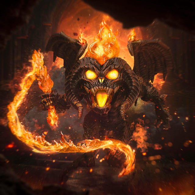Iron Studios Der Herr der Ringe Balrog Mini Co. PVC Figur