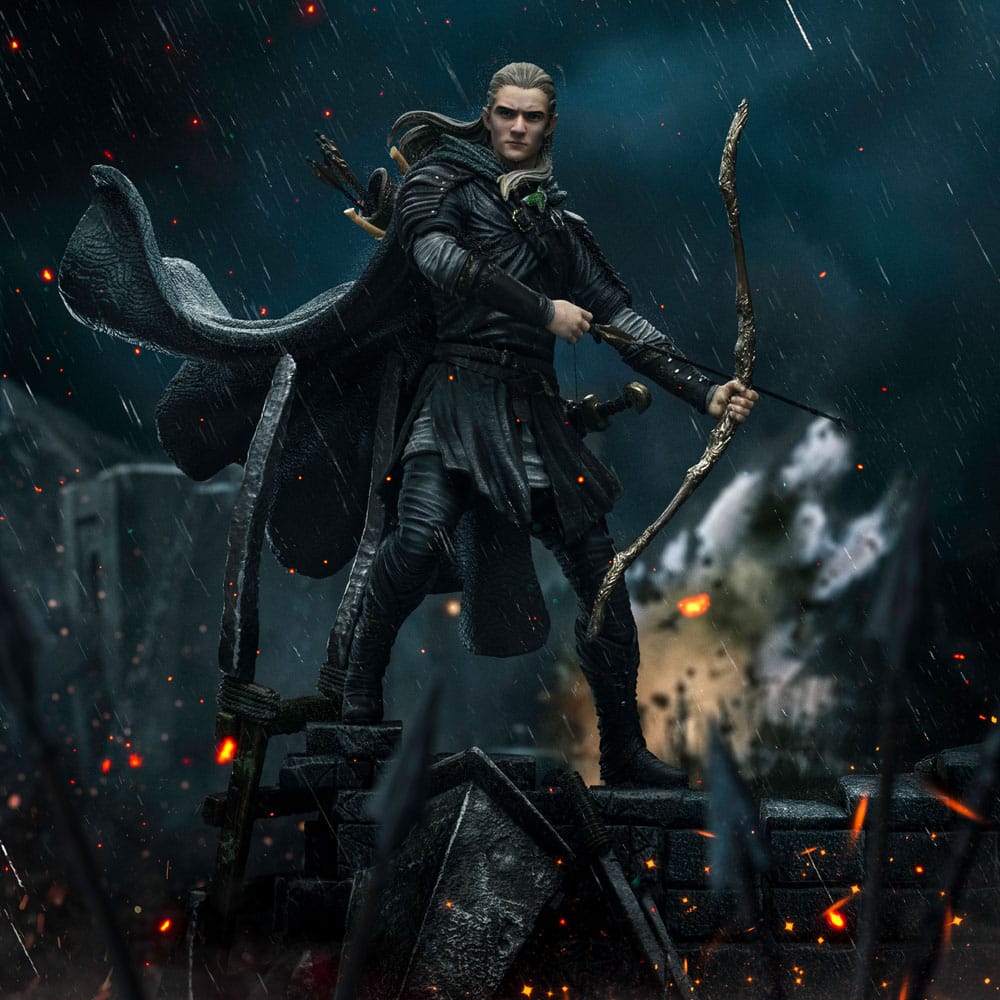 Iron Studios Der Herr der Ringe Statue Legolas Unleashed Art Scale 1/10 Statue