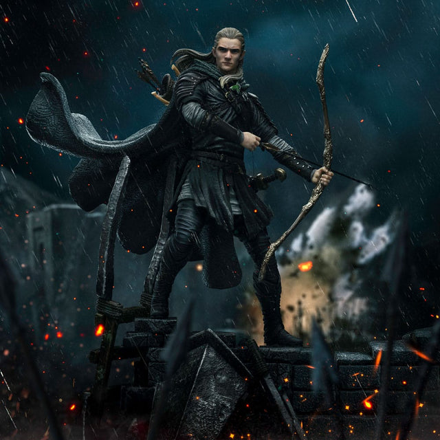 Iron Studios Der Herr der Ringe Statue Legolas Unleashed Art Scale 1/10 Statue