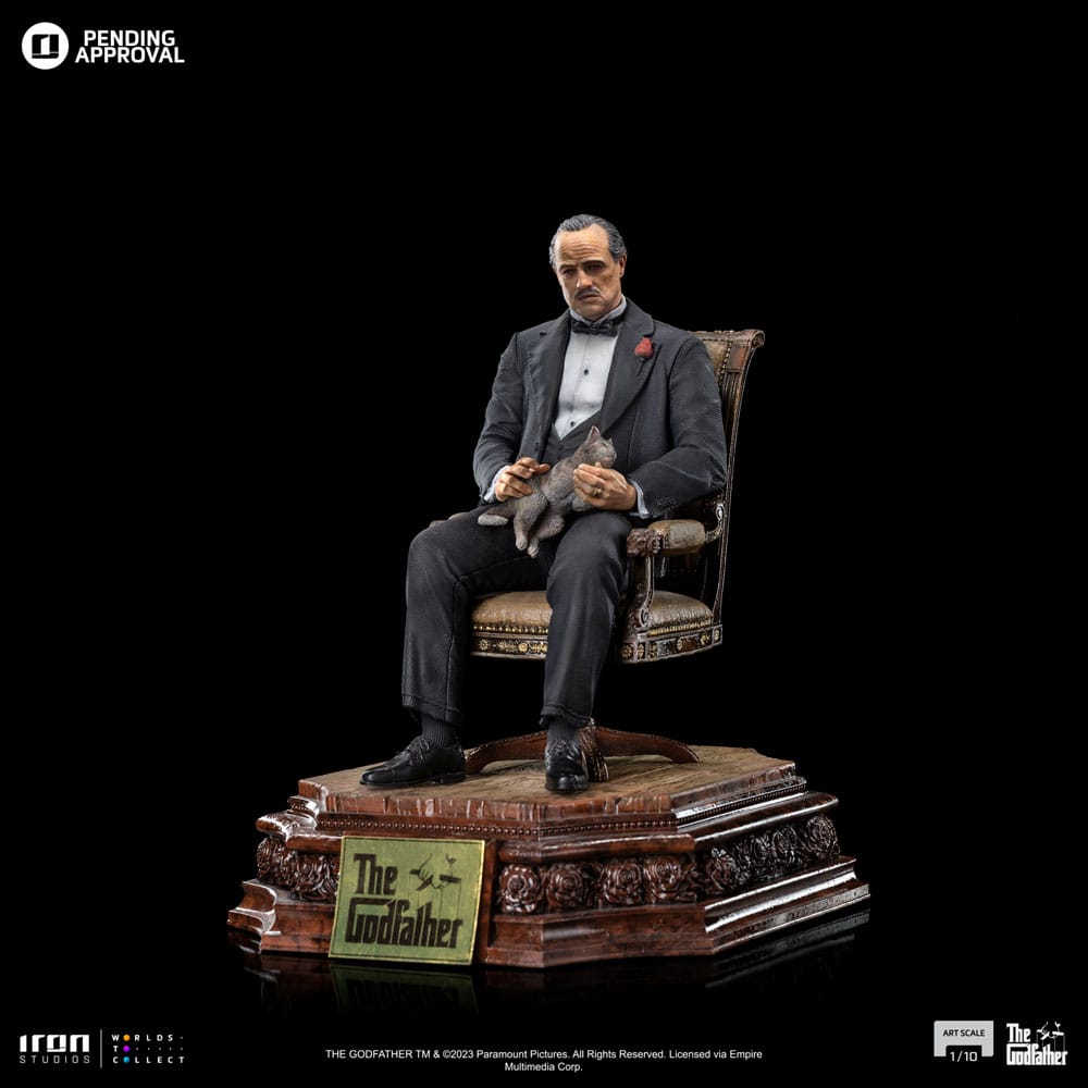 Iron Studios Der Pate Don Vito Corelione Art Scale 1/10 Statue