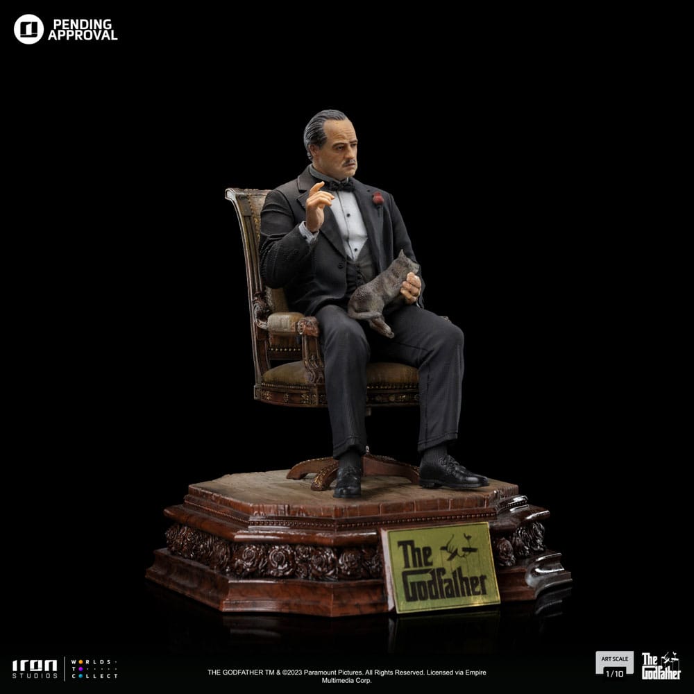 Iron Studios Der Pate Don Vito Corelione Art Scale 1/10 Statue