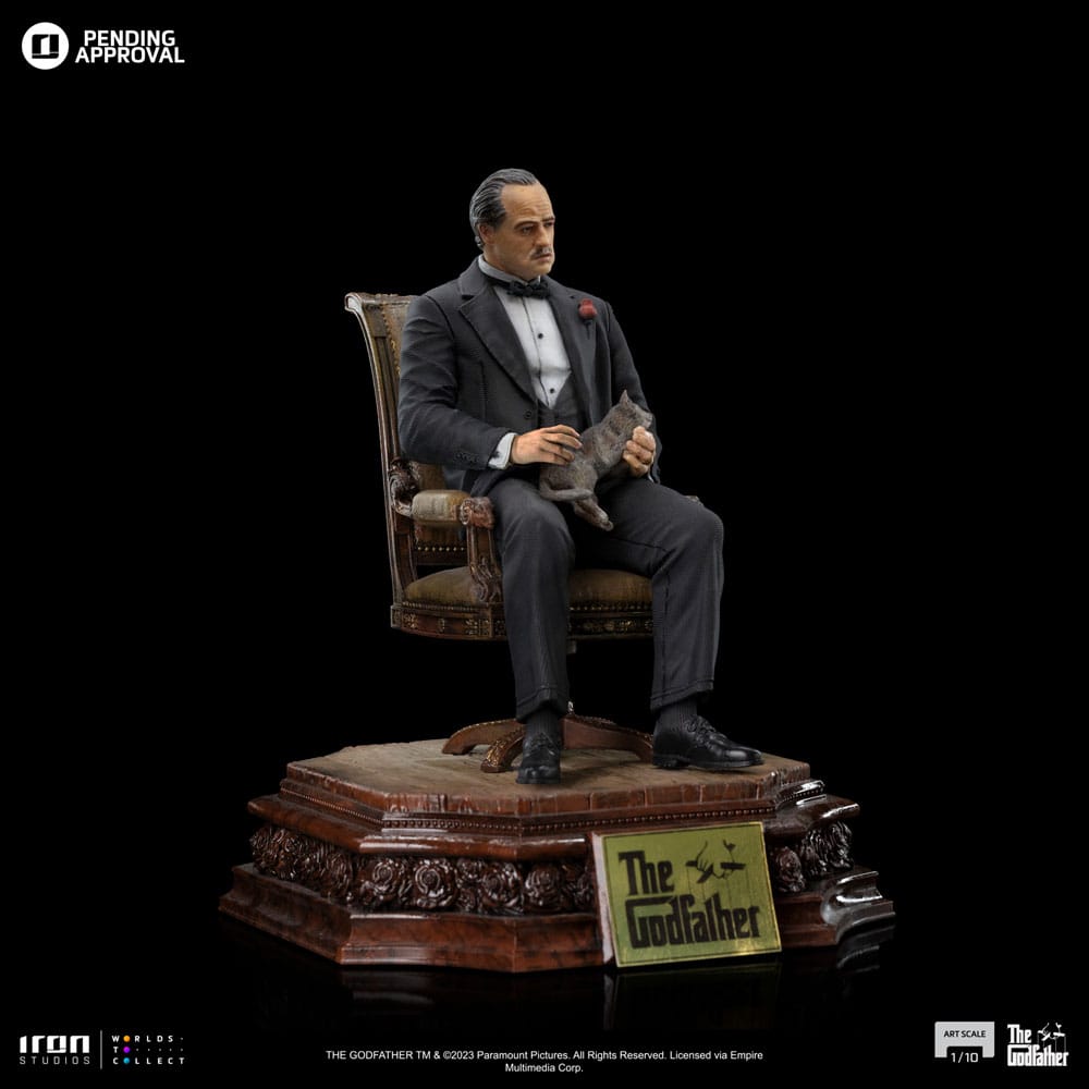 Iron Studios Der Pate Don Vito Corelione Art Scale 1/10 Statue