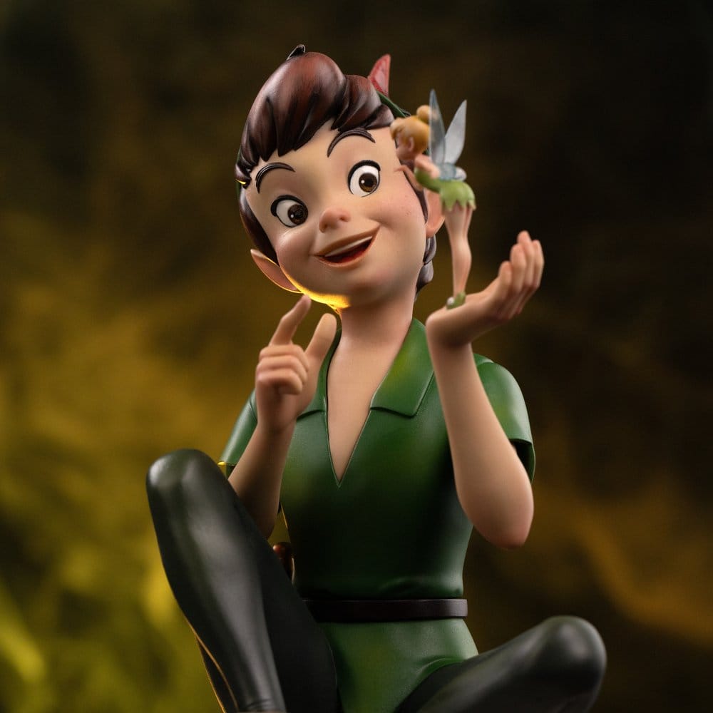 Iron Studios Disney Art Scale Peter Pan & Tinker Bell 1/10 Statue