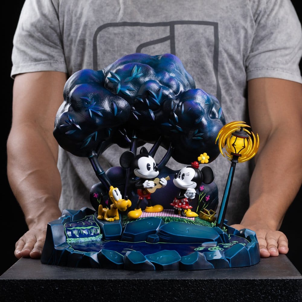 Iron Studios Disney Classics Mickey Minnie und Pluto Art Scale 1/10 Statue