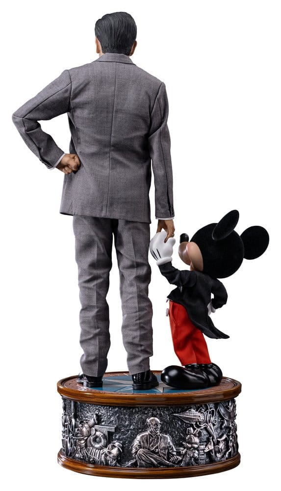 Iron Studios Disney Classics Walt Disney & Mickey Mouse Legacy 1/4 Replica Statue