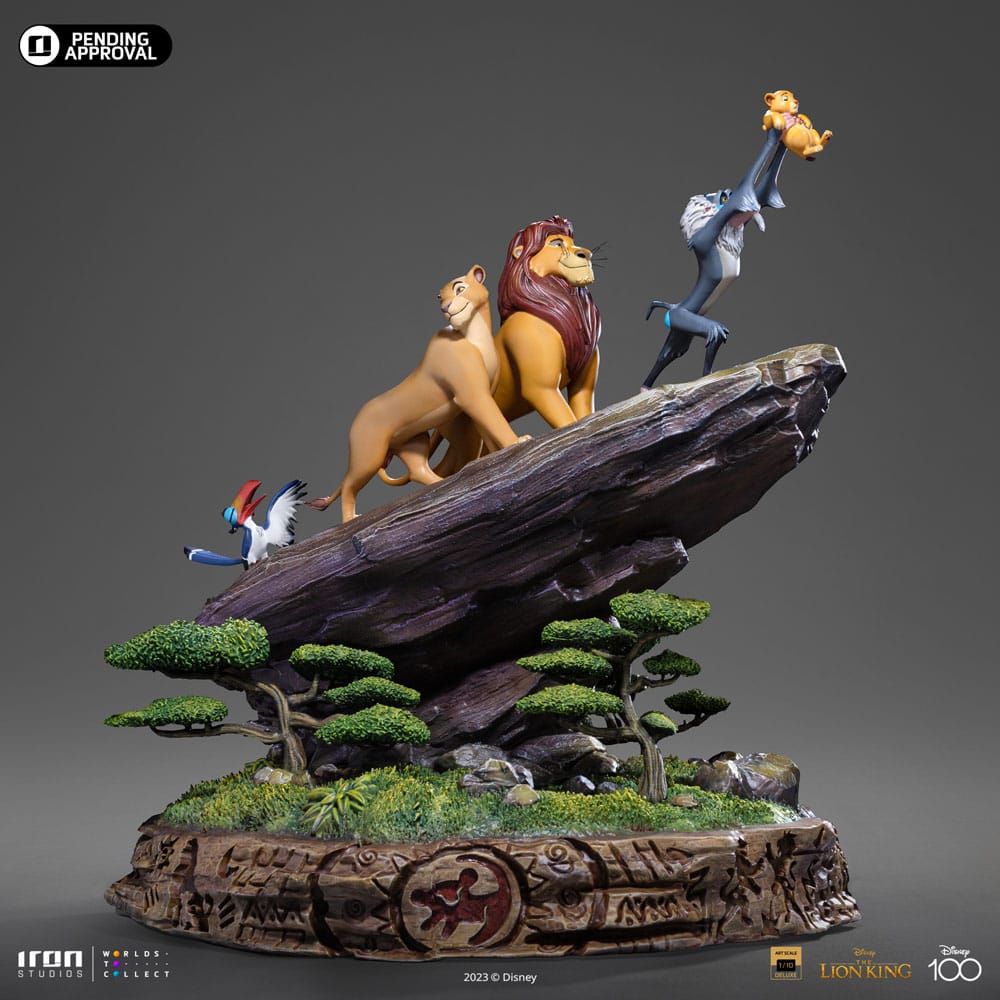 Iron Studios Disney Der König der Löwen Deluxe Art Scale 1/10 Statue