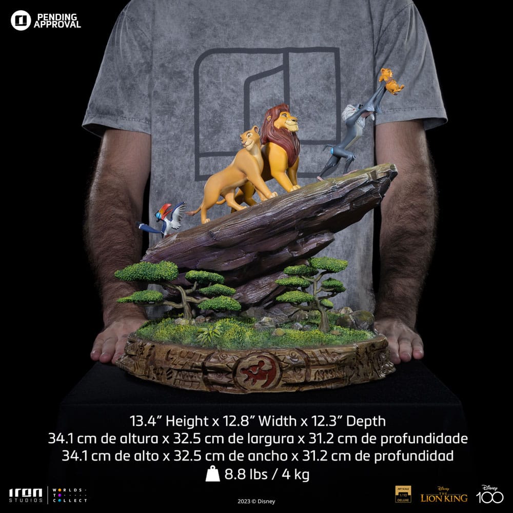 Iron Studios Disney Der König der Löwen Deluxe Art Scale 1/10 Statue